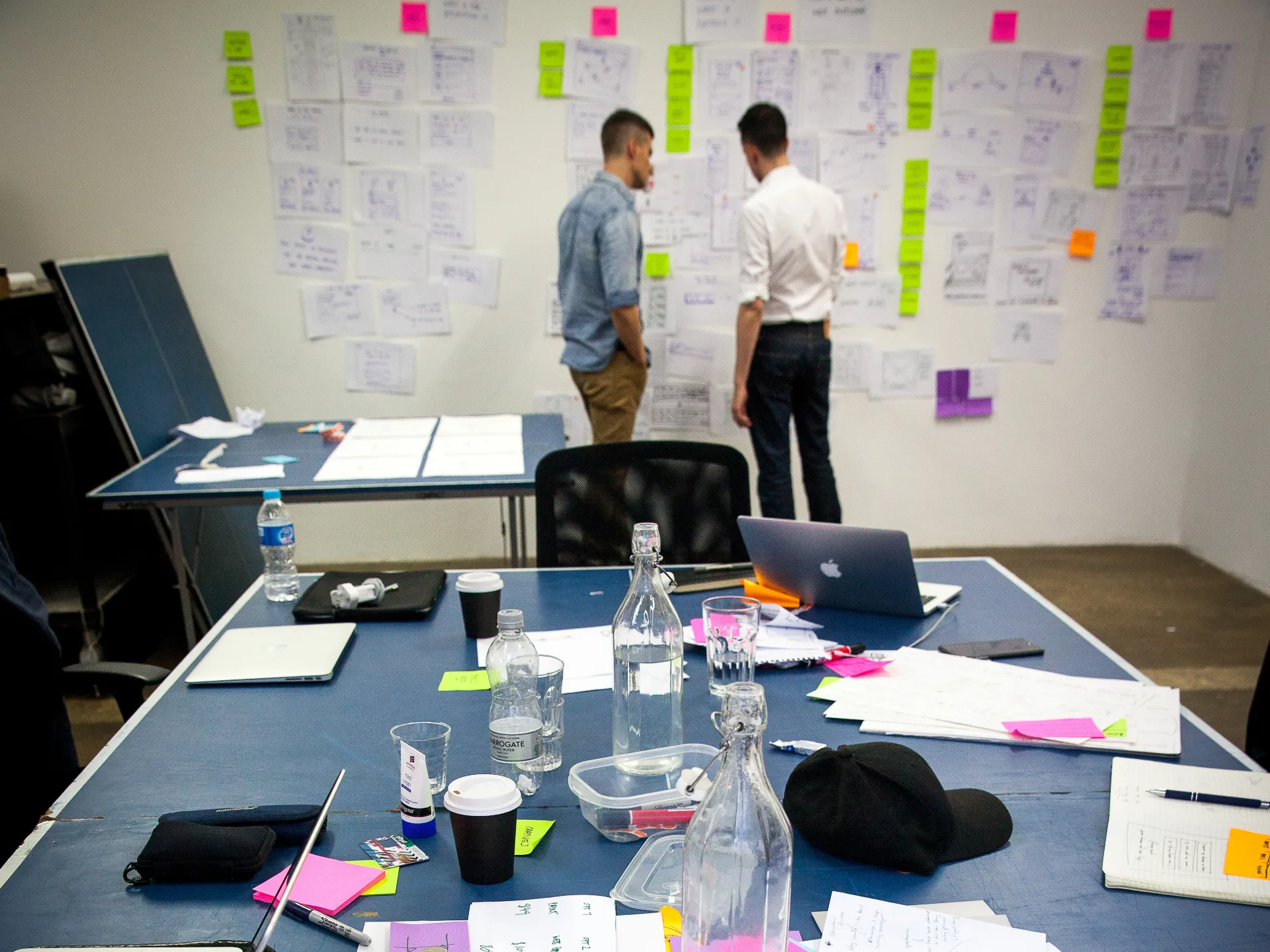 Josh showing John, the CFO, through various approaches